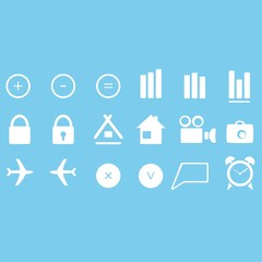 Media and communication icons