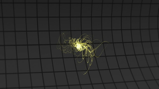 Particle Collision in Accelerator Animation