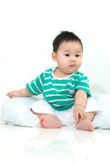 Fototapeta premium Portrait of cute baby,