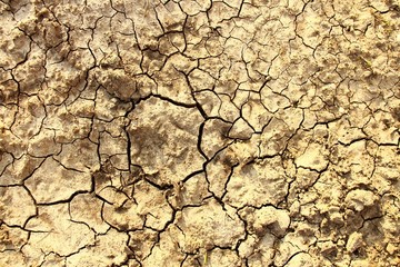 aufgebrochenerd erdboden I