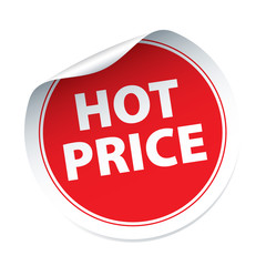 Hot Price vector sticker