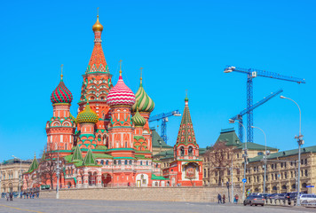 Fototapeta na wymiar St. Basil Cathedral. Moscow.