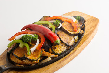 Fajitas in Geflügelstreifen