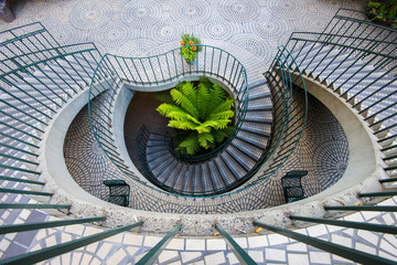 Spiral Stair in the building