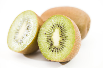 Fototapeta premium kiwi fruit isolated on white background