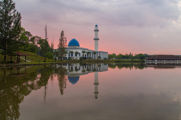 Sunrise At UNITEN Mosque, Malaysia