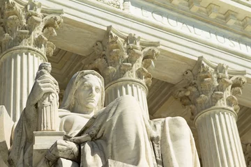 Foto auf Acrylglas Historisches Monument Oberster US-Gerichtshof,