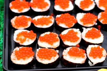 Japanese sushi traditional delicious - japanese food