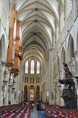 Fototapeta premium cathédrale saint-michel-et-gudule