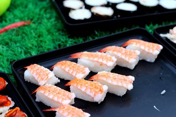 Japanese sushi traditional delicious - japanese food