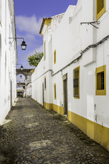 Portuguese Alentejo city of Évora old town.