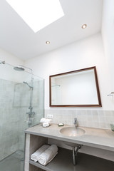 Majorca Balearic indoor house in Balearic Mediterranean style