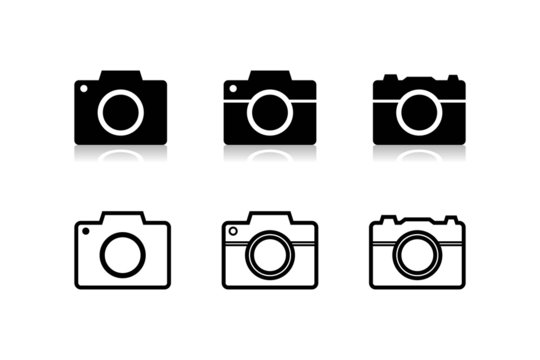 camera silhouette icon 