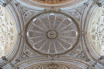 Interior view of La Mezquita Cathedral