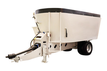 The image of agricultural machine