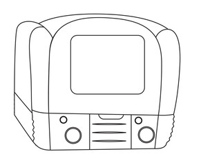 Camera Drawing Vector Shape