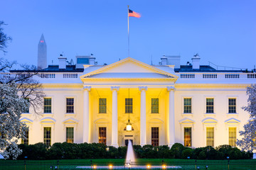 Fototapeta na wymiar White House in Washington, D.C.