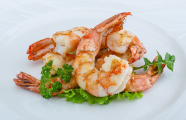 Tiger shrimps