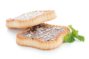 Chocolate tart cookies