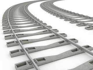 Railway track lines  Raster  Rail 8