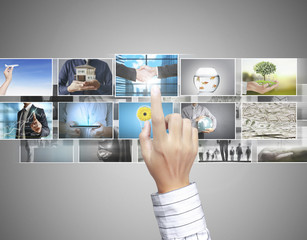 The man preview digital photo