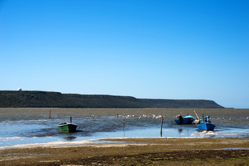 Sardegna, laguna di Marceddì