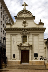 capila san roque in the center of buenos aires