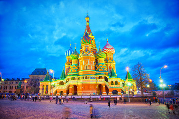 St. Basil's Cathedral in Moscow