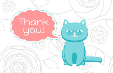 Thank you card