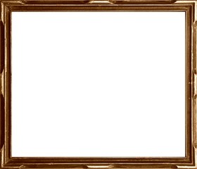 Fotorahmen Art Deco in Sepiaton