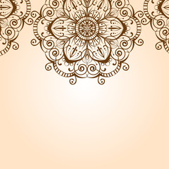 Abstract floral background