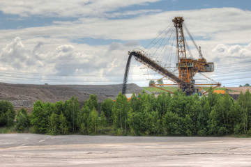 Idyllic Industrial Landscape
