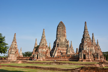 Fototapeta na wymiar Chaiwatthanaram temple, Ayutthaya, Thailand
