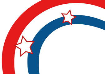 Colorful Rainbow Stars Graphic Banner