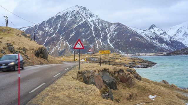 Scenic roads through Norway
