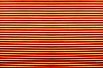 Texture of colorful orange plastic shutters for abstract