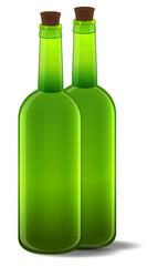 Pair of Beer Bottles