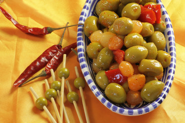 olives vertes à la provençale 18042015