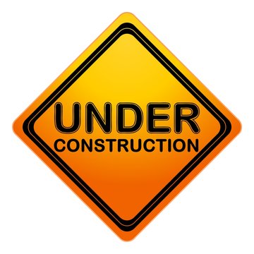 Under Construction Sign - illustration