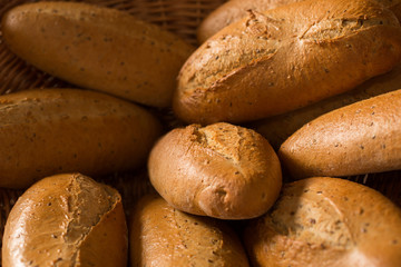 Bread in basket