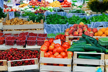 Farmers market place