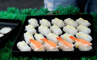 Japanese sushi traditional delicious - japanese food