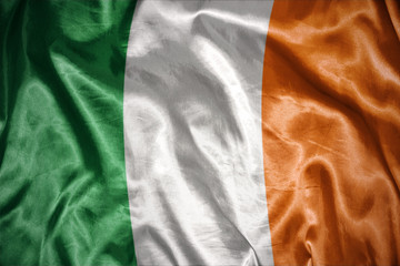 shining irish flag