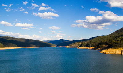 Fototapeta na wymiar Yarra reservoir