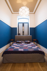 Contemporary bedroom in male style