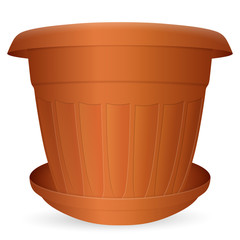 flowerpot with saucer