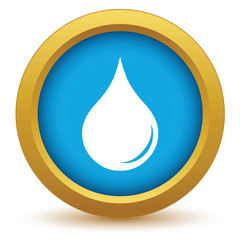 Gold drop icon