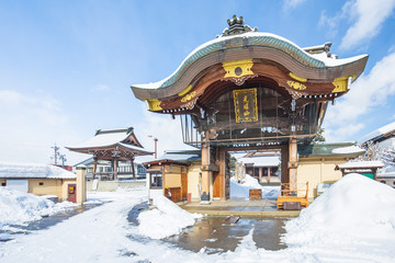 Takayama Betsuin Shorenji Temple in Japan.