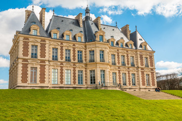 Fototapeta na wymiar Sceaux Castle near Paris France