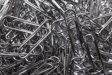 paper clip close up , texture